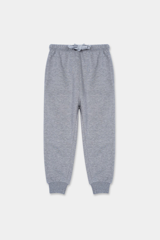 Grey Organic Fleece Trouser for Kids