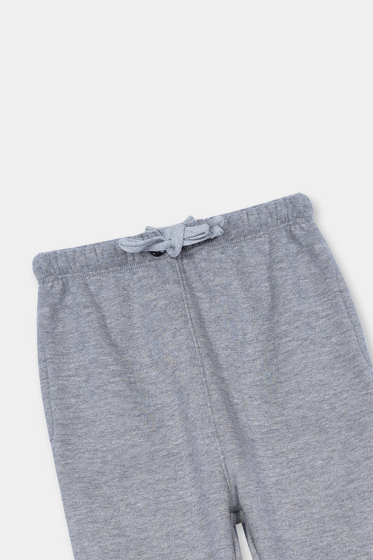 Grey Organic Fleece Trouser for Kids