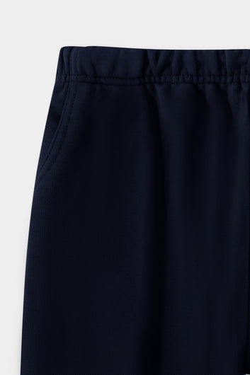 Midnight Navy Cotton Terry Shorts