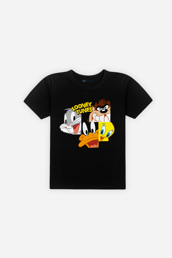 Looney Tunes Squad Tee – Black Classic