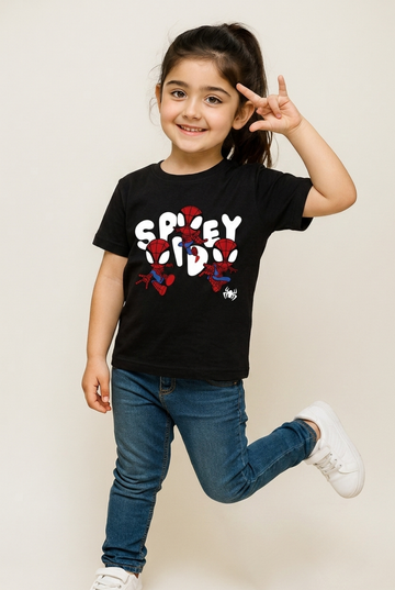 "Spidey Kid" Tee – Black