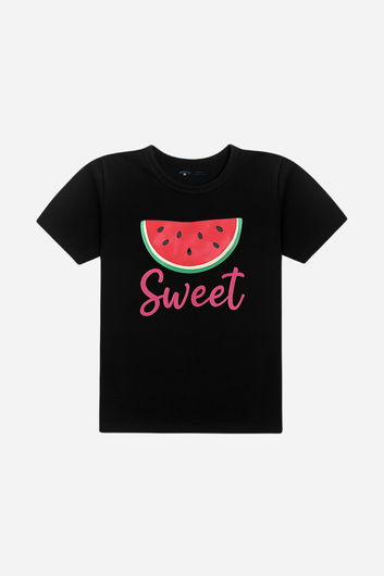 Sweet Slice Tee – Black