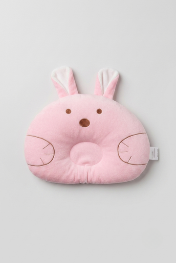 Cuddly Bunny Baby Head Shaping Pillow – Pink