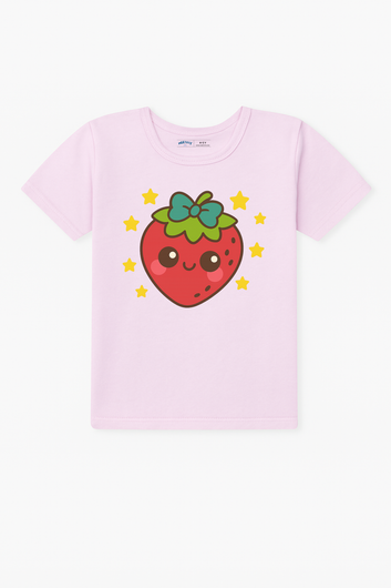 Berry Cute Tee – Pink Edition