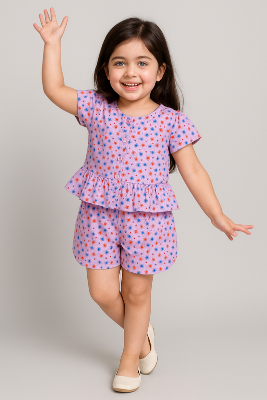 Bloom Pop Printed Summer Set