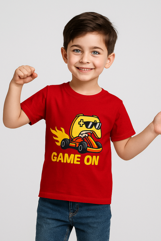 Game On Racer Tee – Red Power Edition