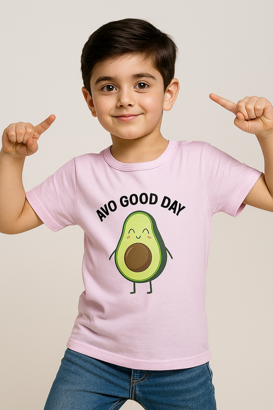 Avo Good Day Tee – Happy Vibes Only!