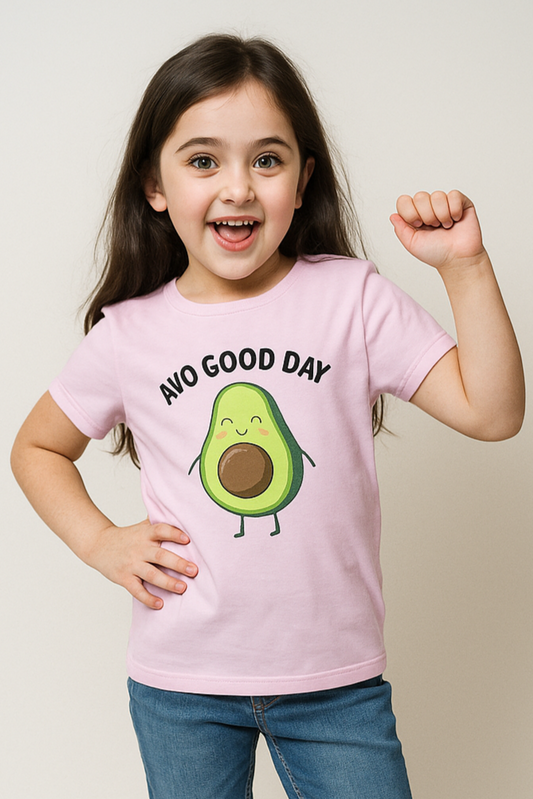 Avo Good Day Tee – Happy Vibes Only!