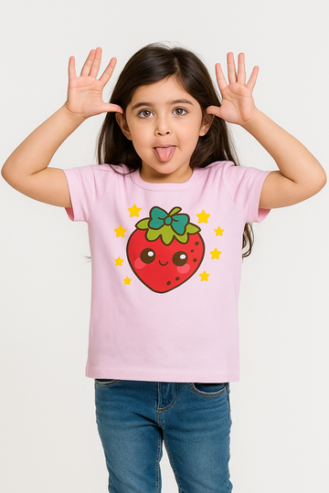 Berry Cute Tee – Pink Edition