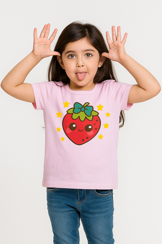 Berry Cute Tee – Pink Edition