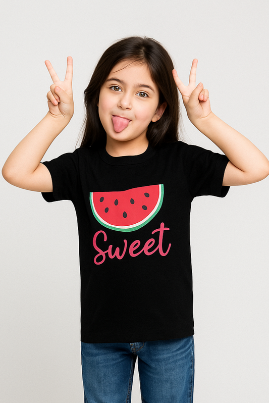 Sweet Slice Tee – Black