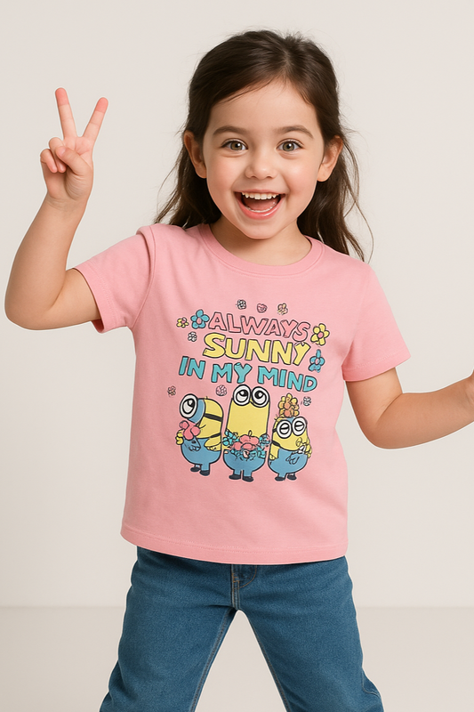Always Sunny Tee – Minion Mood Activated
