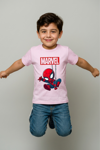Marvel Spider-Man Swing Tee – Pink