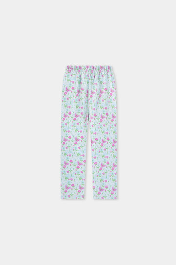 Garden Bloom Ribbed Tights