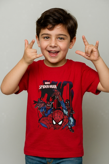 Spider-Man "Web Reach" Tee – Red