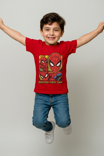 Spider-Man "Brand New Day" Tee – Red