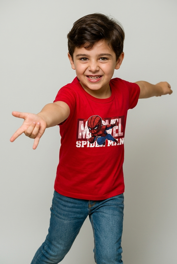 Marvel Spider-Man Action Tee – Red
