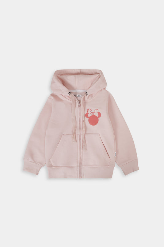 Baby Pink Minnie Mouse Tracksuit for Girls