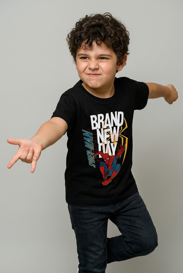 Spider-Man "Brand New Day" Tee – Black
