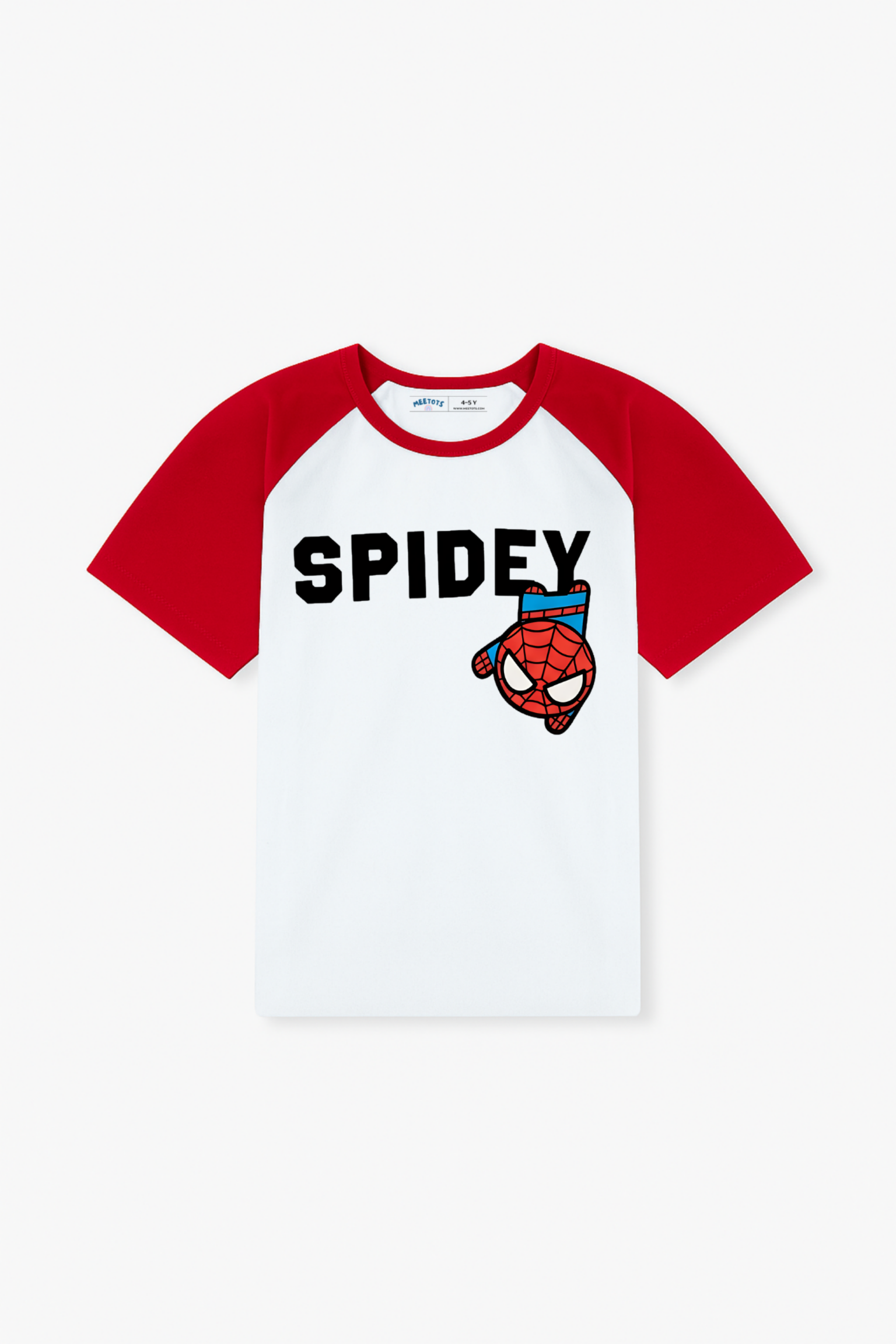 Spidey Tee - White and Red