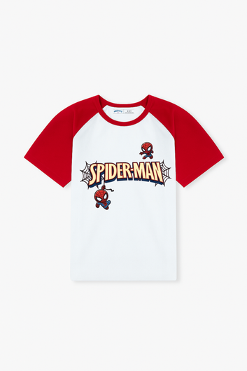 Spider-Man Web-Swing Tee - White and Red