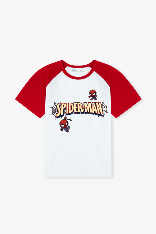 Spider-Man Web-Swing Tee - White and Red