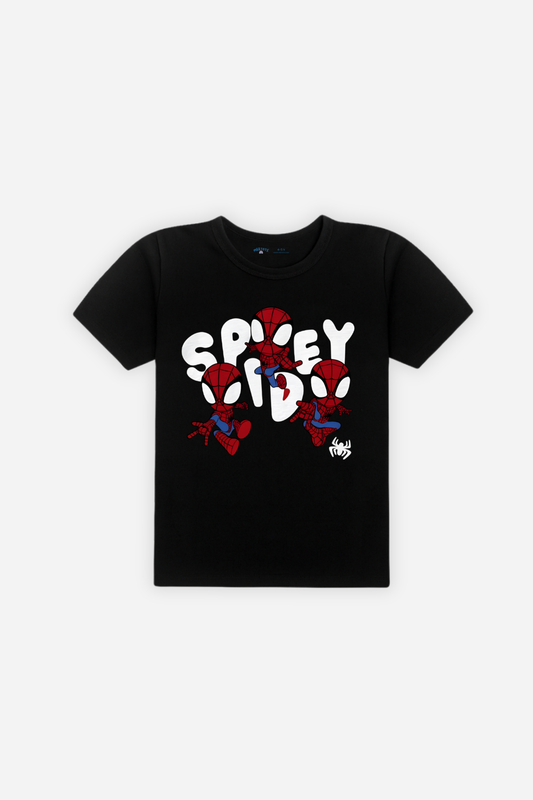 Spidey Kid Tee - Black