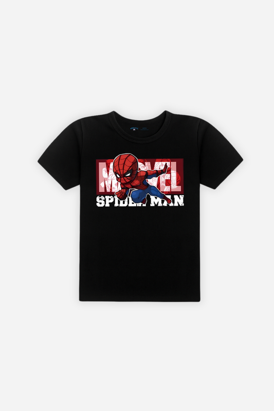 Marvel Spider-Man Action Tee - Black