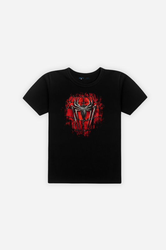 Spider-Man Emblem Tee - Black