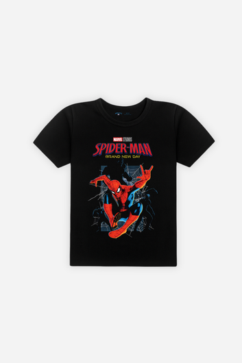 Marvel Studios Spider-Man Brand New Day Tee - Black