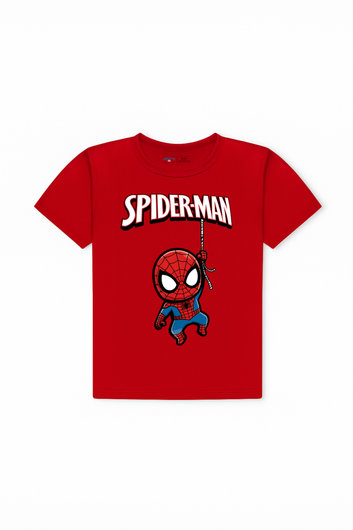 Spider-Man Hanging Web Tee - Red