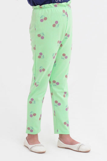 Cherry Grove Ribbed Tights