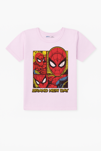 Spider-Man Brand New Day Tee - Pink