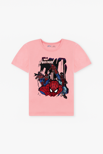 Spider-Man Web Reach Tee - Pink