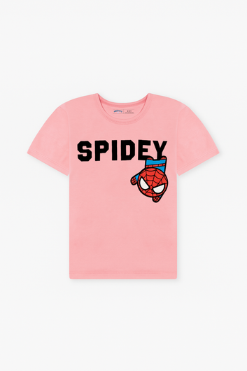 Spidey Tee - Pink