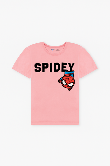 Spidey Tee - Pink