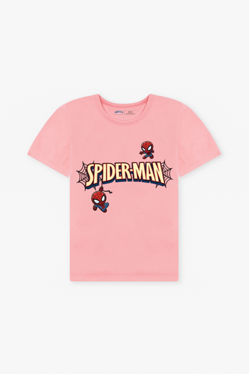 Spider-Man Web-Swing Tee - Pink V2