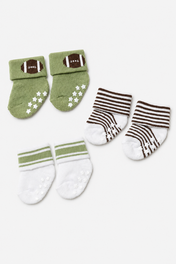 Little Athlete Baby Summer Socks – pack of 3