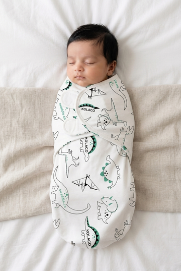 Dinosaur Printed Easy Swaddle Wrap