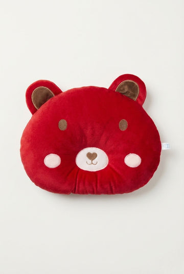 Baby Red Bear Velvet Head Pillow
